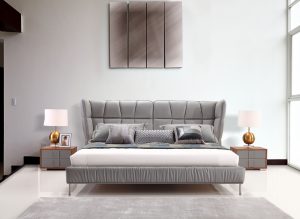 מיטה זוגית מרופדת דגם W909